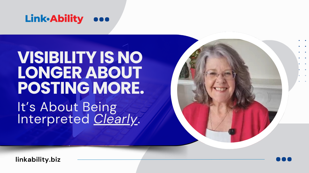 visibility not posting more